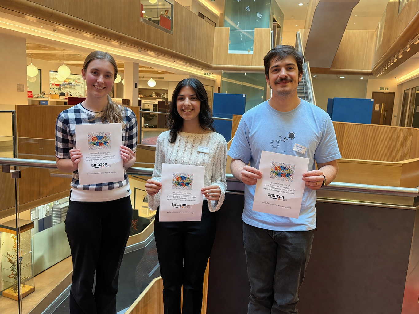 Winners of the Postgraduate Poster Symposium | Biochemistry