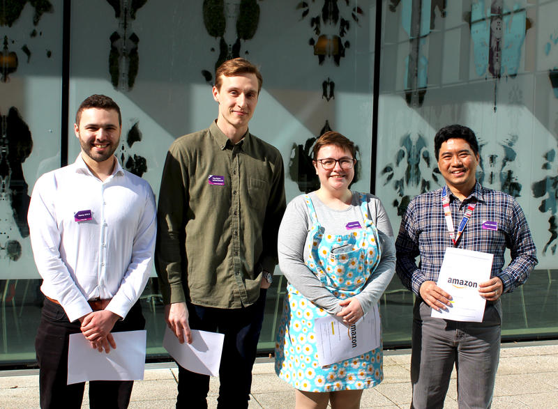 winners of the postgraduate poster symposium