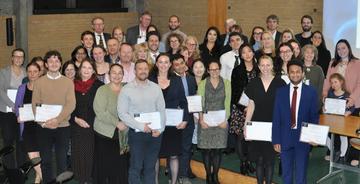 Group photo from the ceremony at St Catherine’s College earlier this week Group photo from the ceremony at St Catherine’s College earlier this week