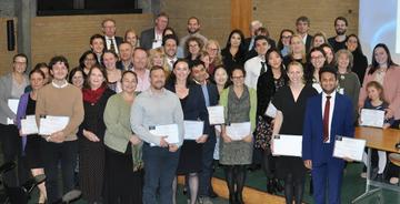 Group photo from the ceremony at St Catherine’s College earlier this week