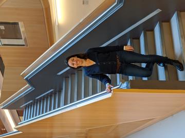 Marjorie Fournier, manager of the Advanced Proteomics Facility